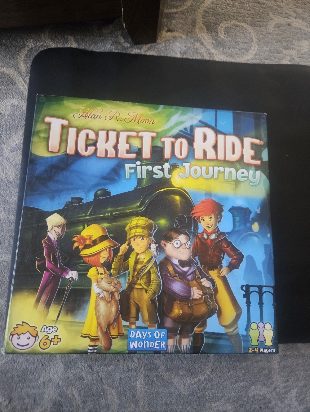 Ticket to Ride: First Journey Kids Board Game by - Blue/Yellow